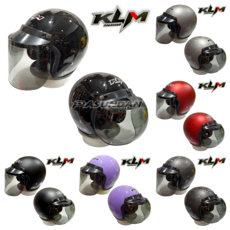 HELM KLM RETRO CLASSIC BOGO DEWASA