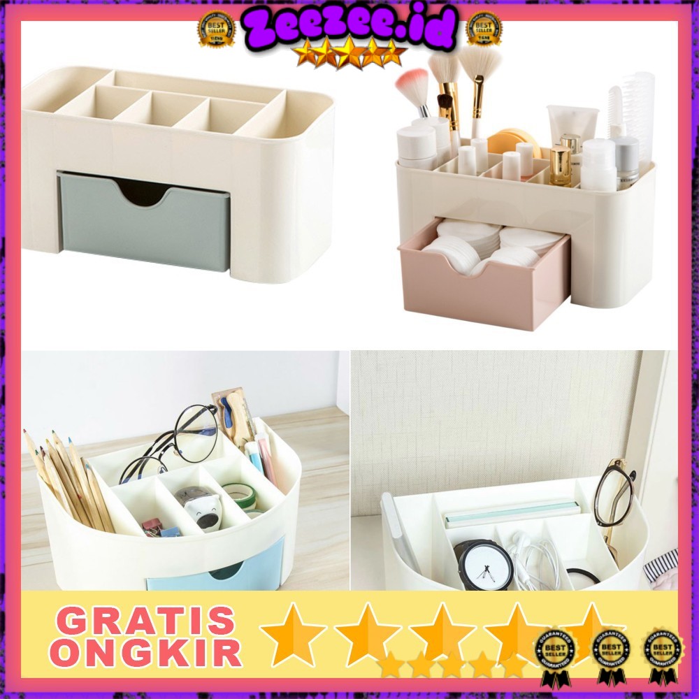 HMQ Kotak Organizer perlengkapan Kosmetik Perhiasan Rak Make Up - JAC0