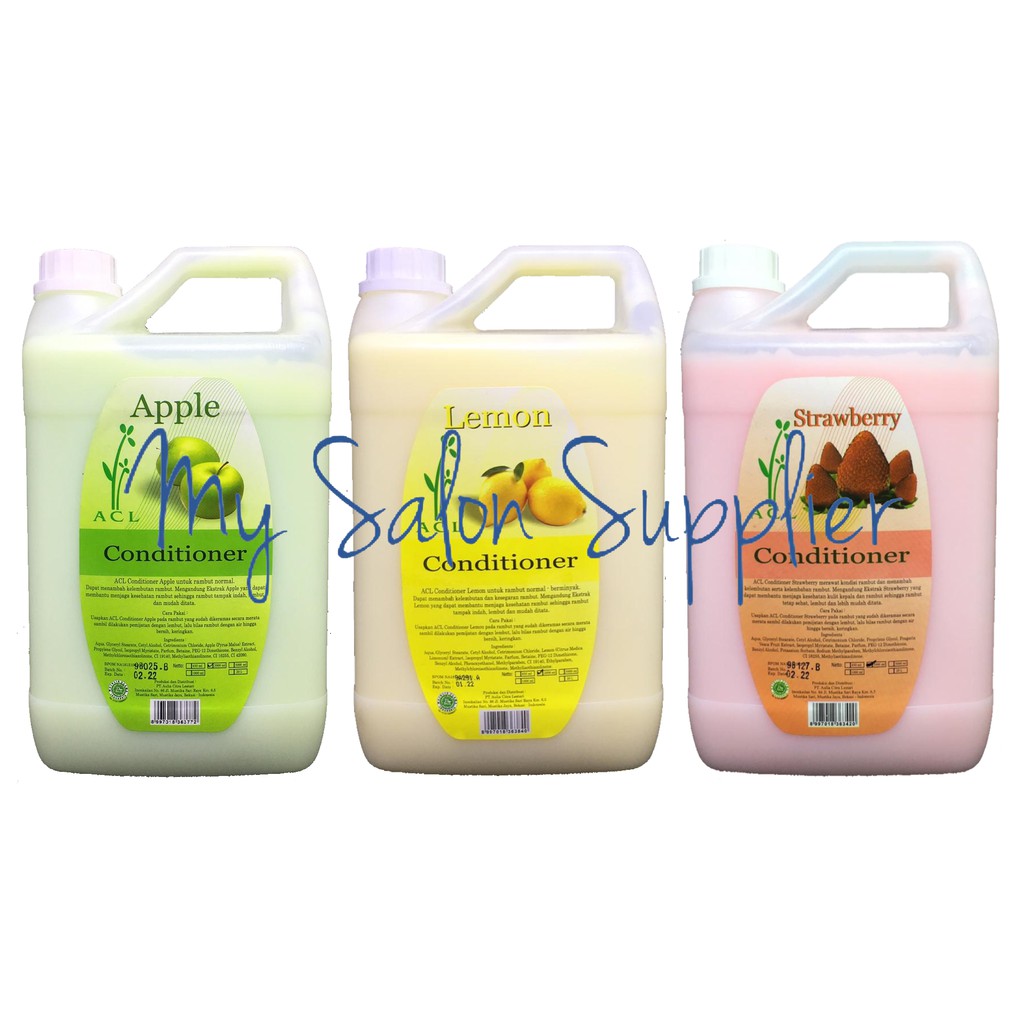 ACL Conditioner 2 Ltr / 2L Apel / Lemon / Strawberry / Green Tea