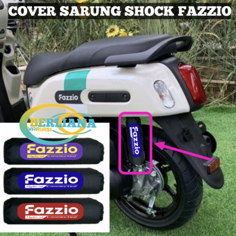 sarung shock yamaha fazzio sarung cover shock fazzio
