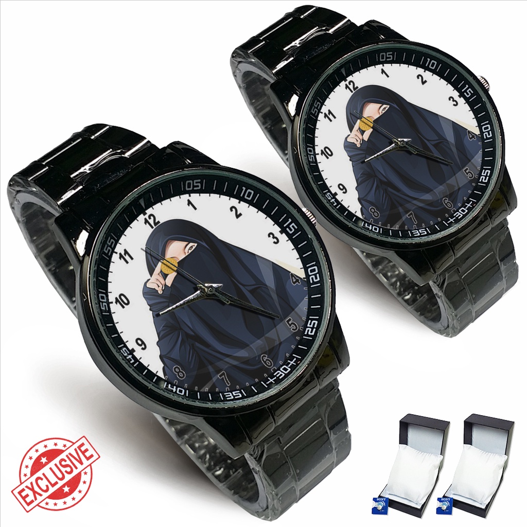 Jam Tangan Rantai Couple HIJABERS - 1 (Nice)