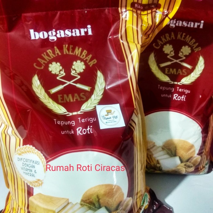 

PROMO [COD] TEPUNG CAKRA KEMBAR EMAS 5KG PREMIUM TERIGU 5 KG PROTEIN TINGGI