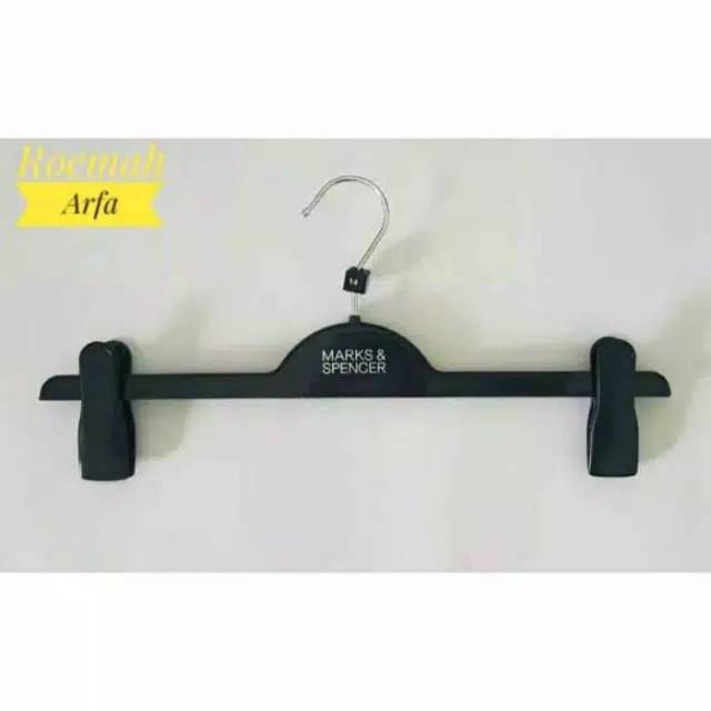 Hanger Jepit Gantungan Celana Hanger Marks & Spencer Shopee Indonesia