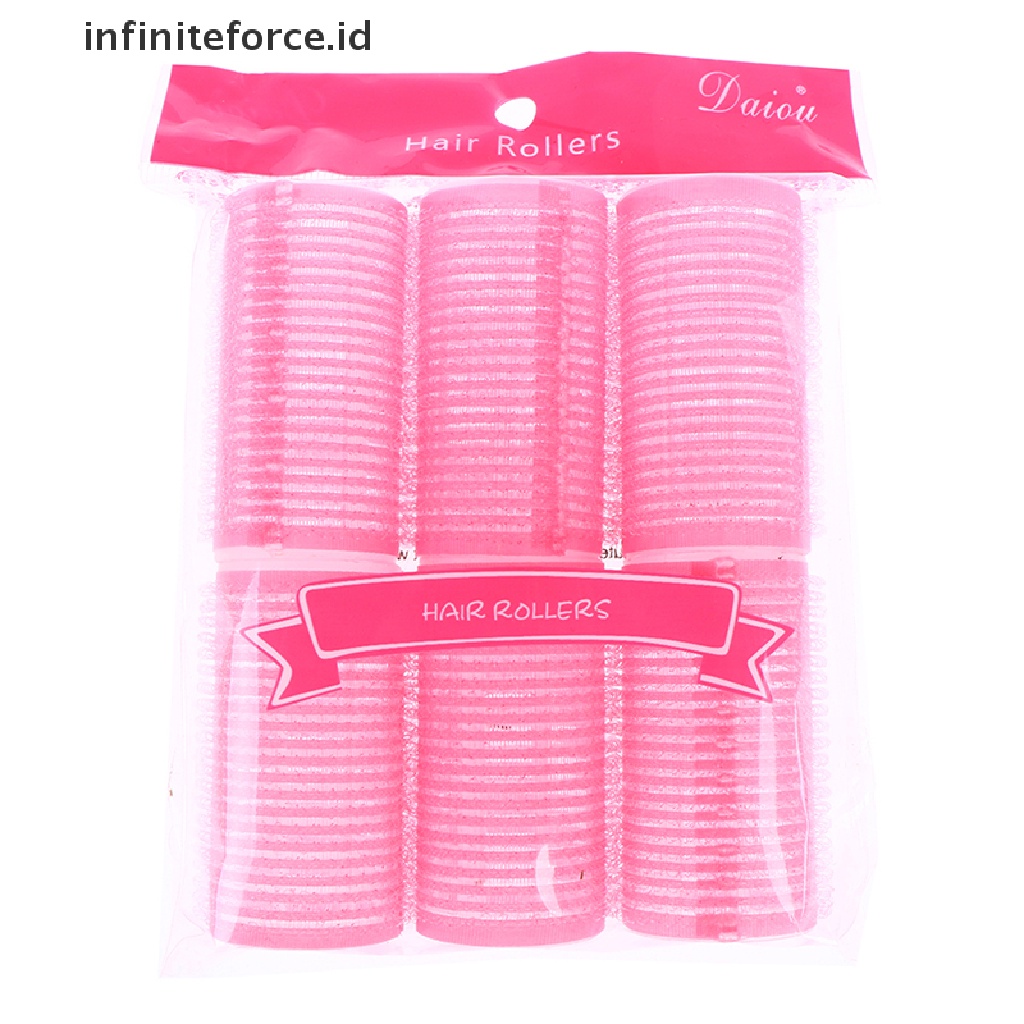 (Infiniteforce.Id) Alat Pengeriting Rambut Self Grip Untuk Salon