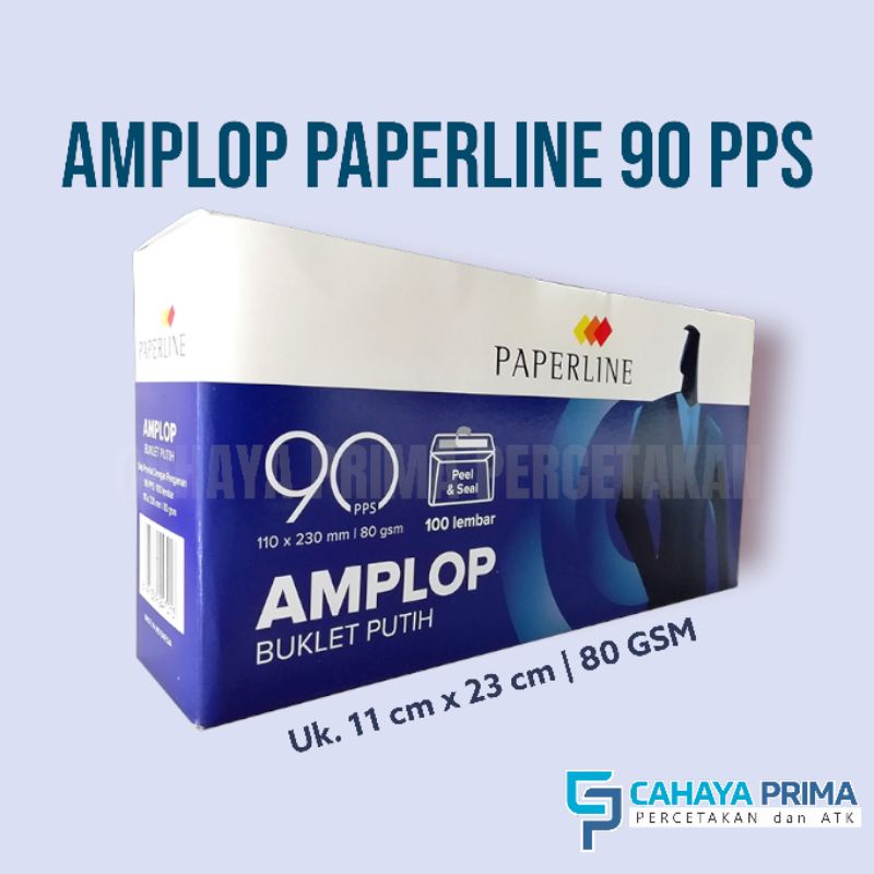 

Amplop Paperline putih 90 PPS untuk surat menyurat perusahaan