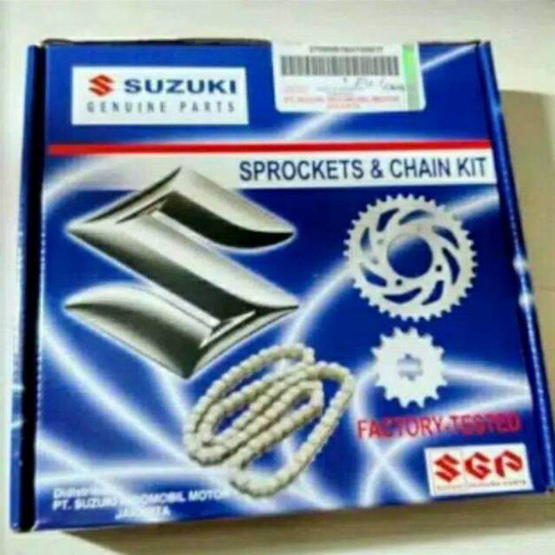 GEAR SET SUZUKI SATRIA FU Gear gir set satria fu 150 lama 2012 ke bawah