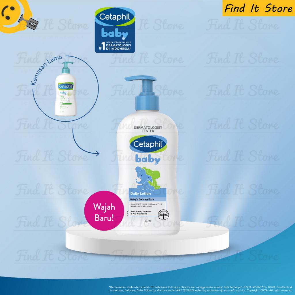 Cetaphil Baby Daily Lotion with Shea Butter Face &amp; Body - 400ml