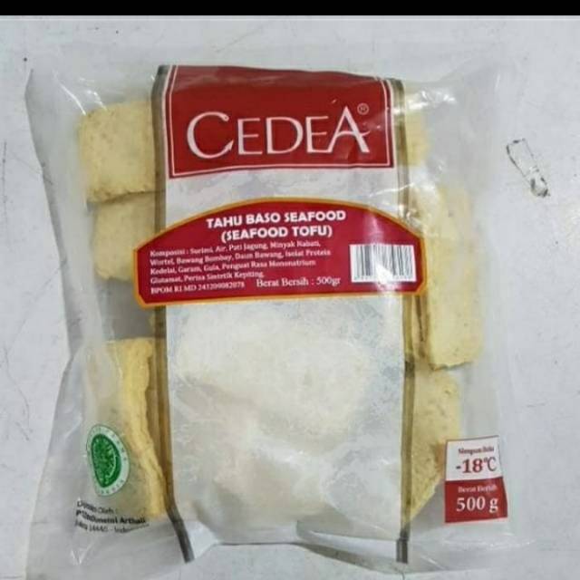 

Cedea Tahu Baso Seafood 500g