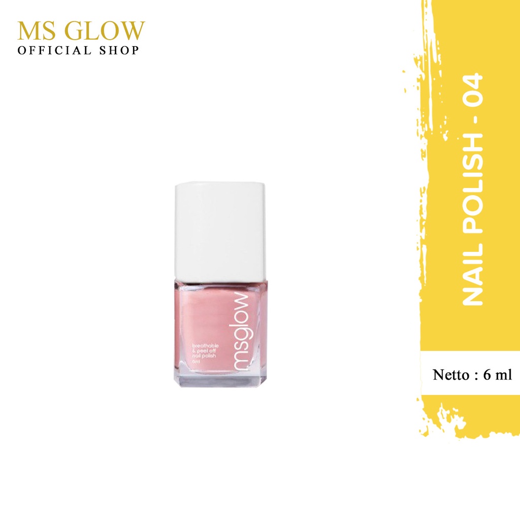 MS Glow Nail Polish 04 - 1 Item