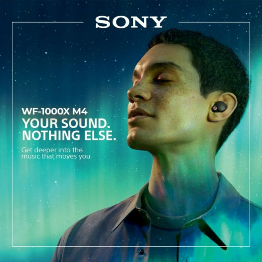 SONY WF-1000XM4 XM4 Noise Canceling TWS BNIB GARANSI RESMI INDONESIA