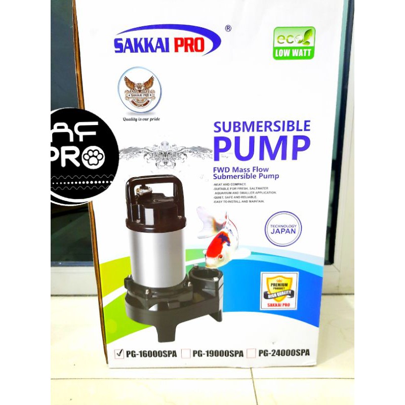 Pompa kolam air terjun SUBMERSIBLE PUMP SAKKAI PRO PG 16000SPA