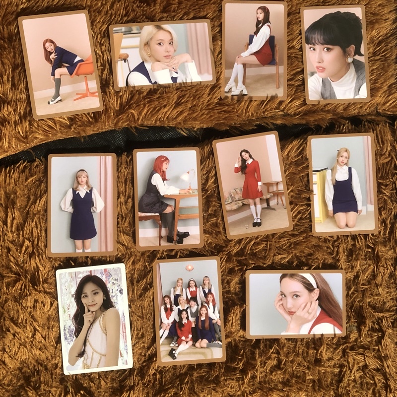 OFFICIAL PHOTOCARD PC TWICE POB EYES WIDE EWO OPEN MORE & MORE BENEFIT NAYEON JIHYO TZUYU DAHYUN MOM