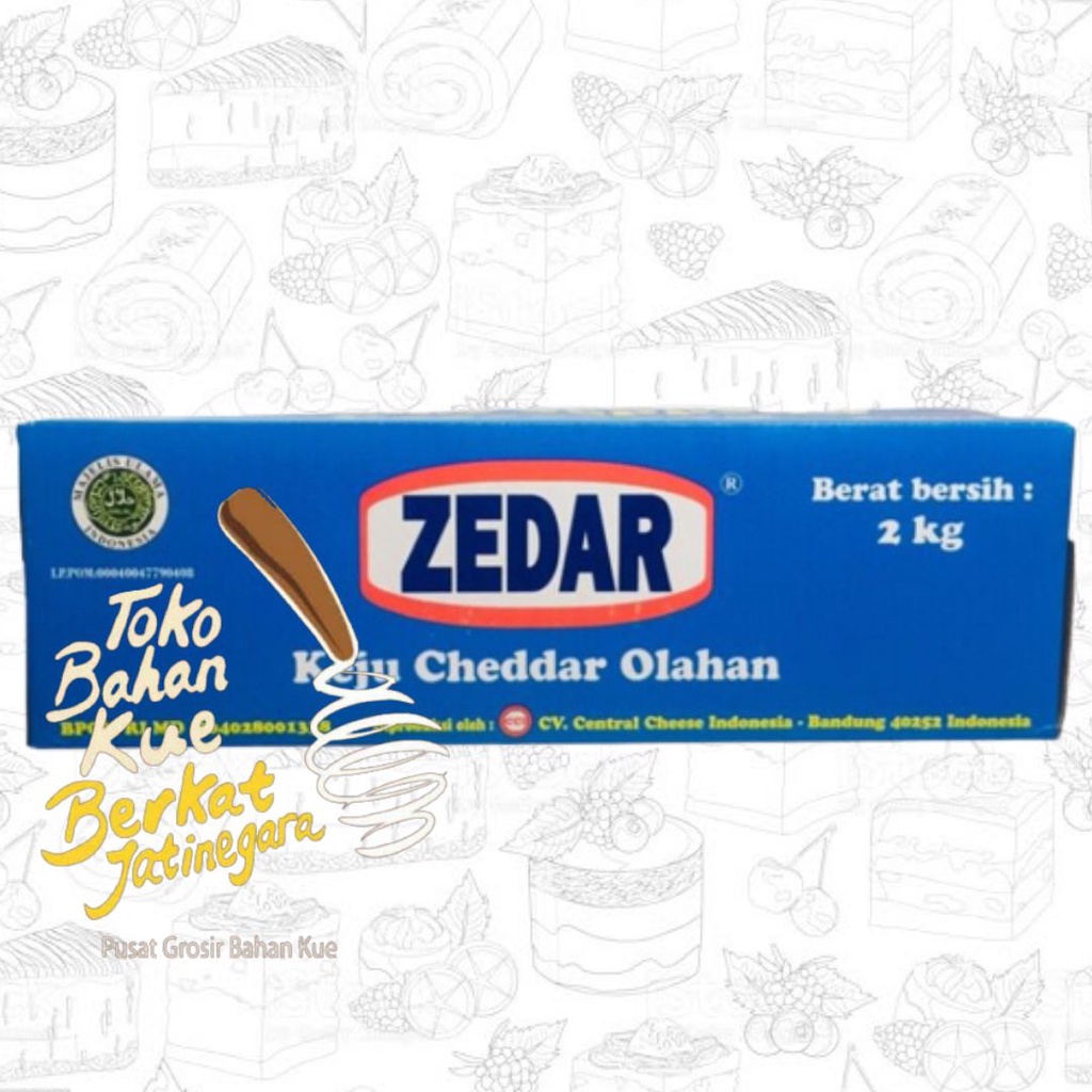 KEJU ZEDAR CHEDDAR 2 KG