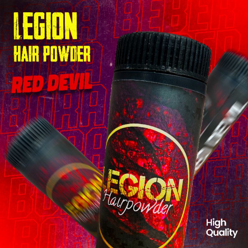 HAIR POWDER LEGION PAKET 1KG 55PCS FREE 3PCS