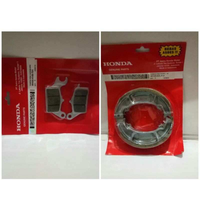 Kampas Rem Depan Belakang Vario 110 fi Dispad Honda Vario 110 Fi dispad KVB