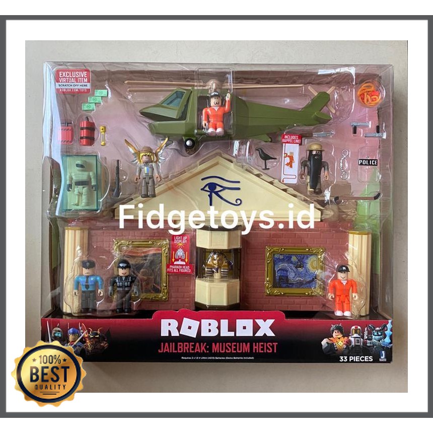roblox jailbreak museum heist playset