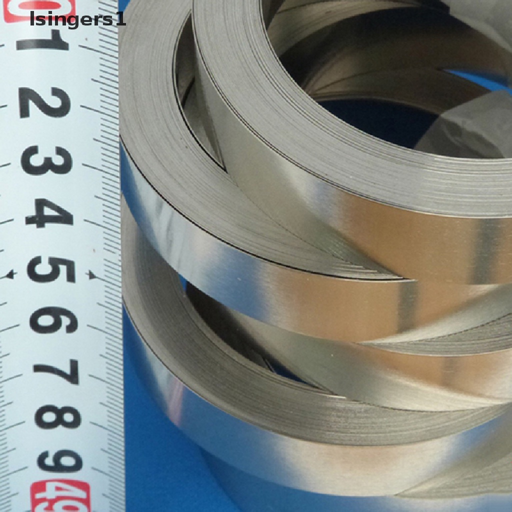 [lsingers1] 10m 18650 Li-ion Battery Nickel Sheet Plate Plated Steel Belt Strip Connector Boutique