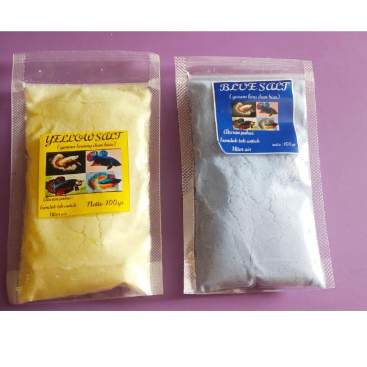 

[LANGSUNG DARI PABRIK] BLUE SALT / YELLOW SALT / GARAM IKAN CUPANG