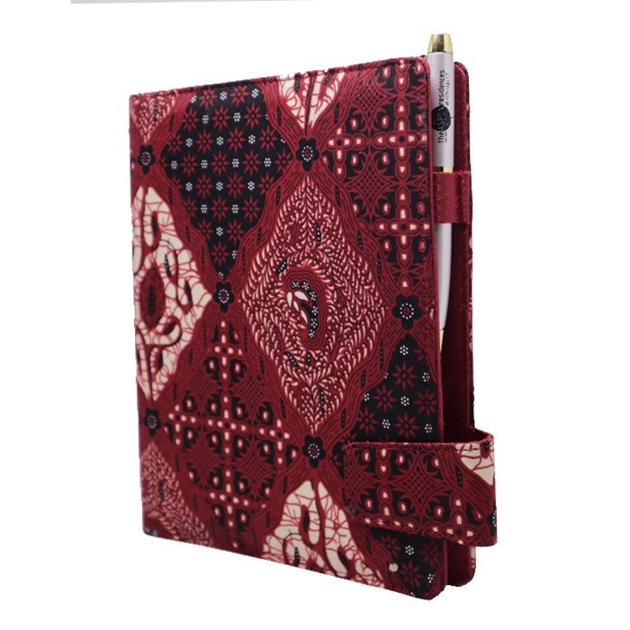 

[RESTOCK] Executive Planner Buku Agenda Notebook A5/B6 - Batik Edition (RED) - A5