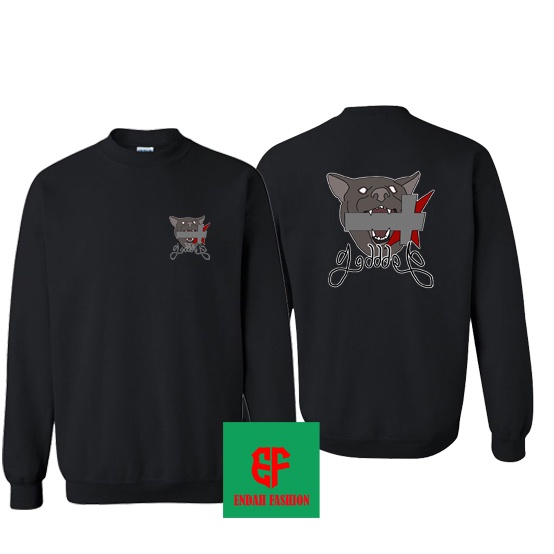 JAKET SWEATER GOD DOG LOGO