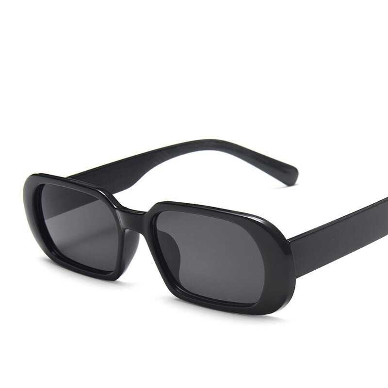 Yueyaolao Kacamata Trendy Oval Frame Sunglasses - UV4976