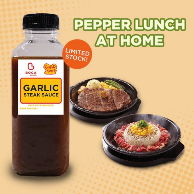 

PEPPER LUNCH Garlic Steak Sauce (500 g) | For Steak & Pepper Rice