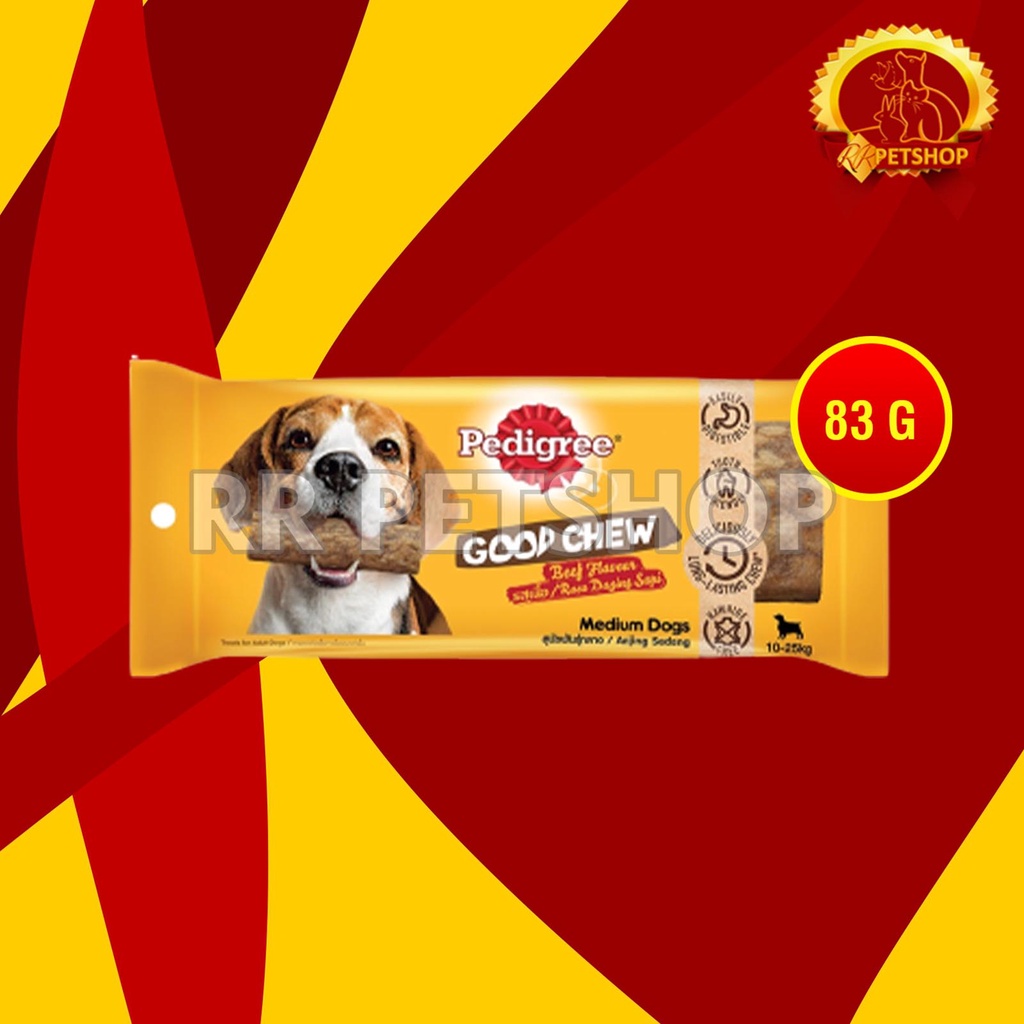 Pedigree Chew Makanan Cemilan Anjing Dog Snack Beef