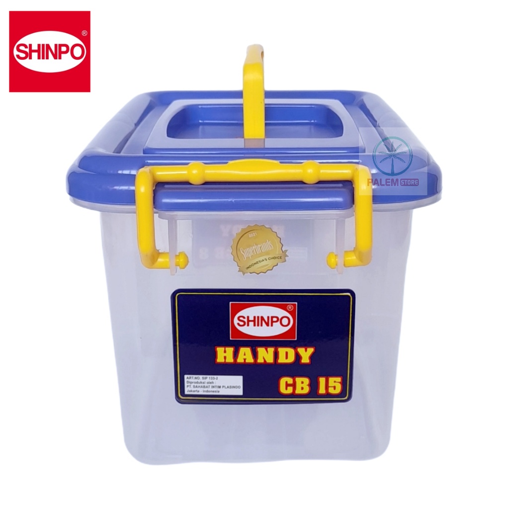 -SHINPO CONTAINER HANDY | CONTAINER BOX DENGAN HANDLE/PEGANGAN | CB 8/CB 15/CB 25