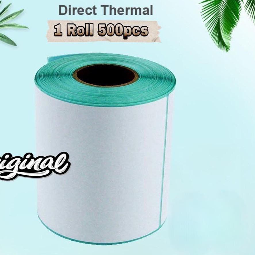 

ⅎ LABEL BARE 100 X 150mm isi 350 DAN 500PCS STICKER DIRECT THERMAL PRINTER ✪