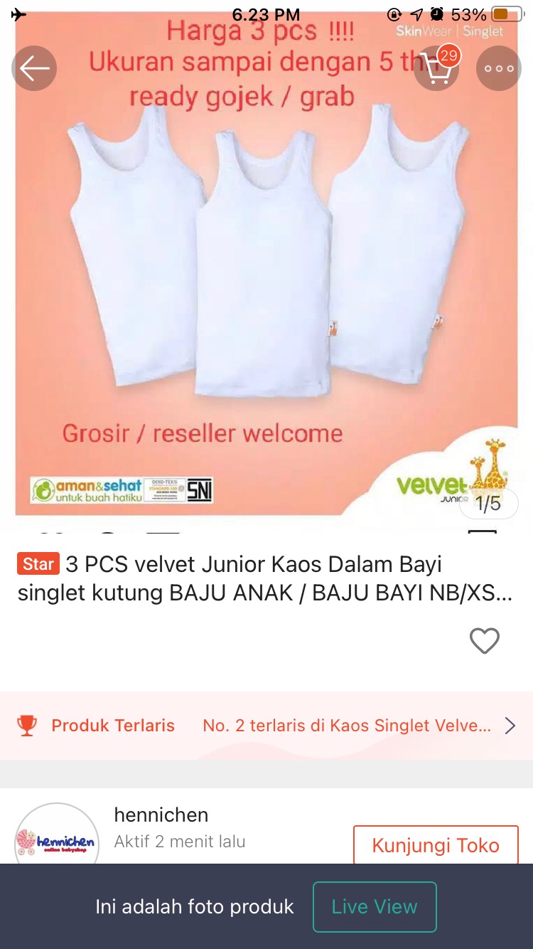 Promo 8.8 Handuk Putih Libby 105 X 50 Cm