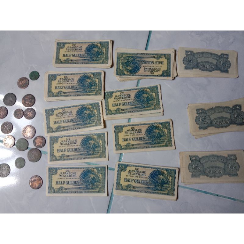 uang kuno Half Gulden