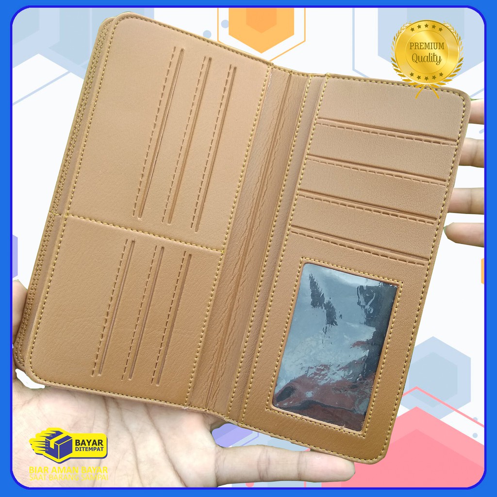 7.7 MIDYEAR SALE! Dompet Pria amt panjang Bahan sintetik distro