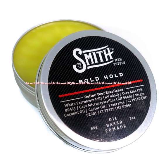 Smith Men Supply Bold Hold Oil Based Pomade 85gr Pome Pengeras Menata Rambut Pria