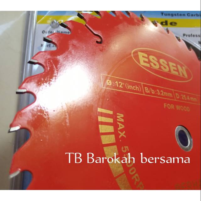 Piringan gergaji serkel blade saw 12 inch 40 teeth