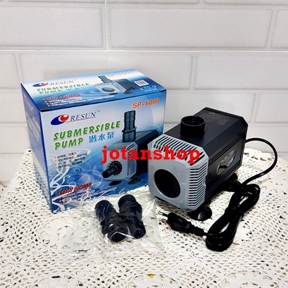 RESUN SP 6000 SP6000 Power Head Mesin Pompa Air Celup Aquarium hidroponik sp-6000