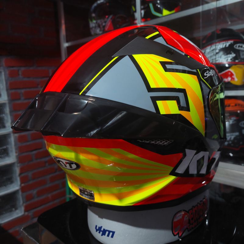 Spoiler Kyt TT Course GpR Spoiler helm kyt tt course gpr