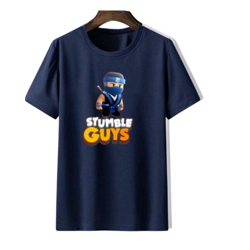 Baju Kaos Stumble Guys ninja Anak COWOK/Cewek-Remaja