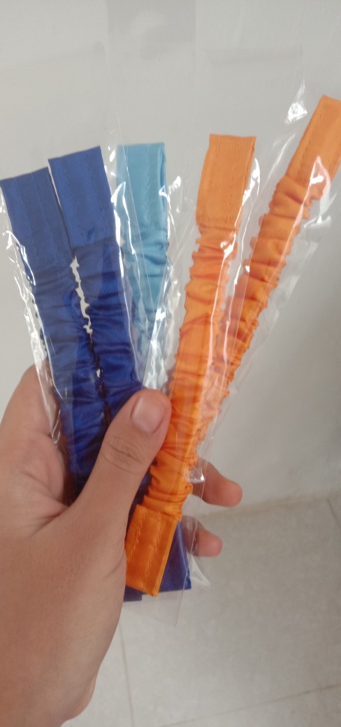 12pcs Lusinan Konektor Masker Hijab Penyambung Masker Kain