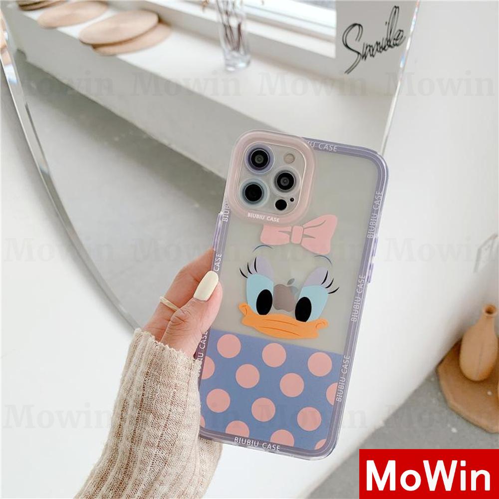 Mowin - iPhone 13 Pro Max iPhone Case Silicone Soft Case Clear Case Square Edge Angel Eye Protection Camera Lens Cute Cartoon For iphone 11 iphone 12 pro max iphone 7 plus iphone 8 plus iphone xr xs max Pro 12 11 Max XS 7/8/S X/XS 13 pro Plus XR Plus/8