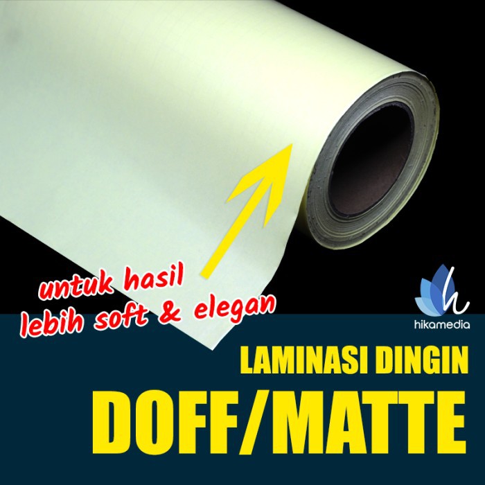 

LAMINASI DINGIN DOFF 1 ROL ( 31cm x 45meter ) Limited