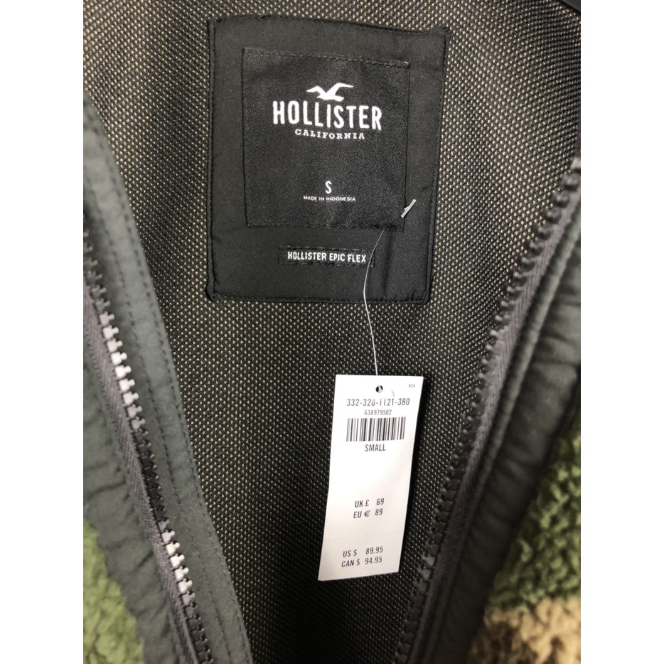 hollister epic flex jacket