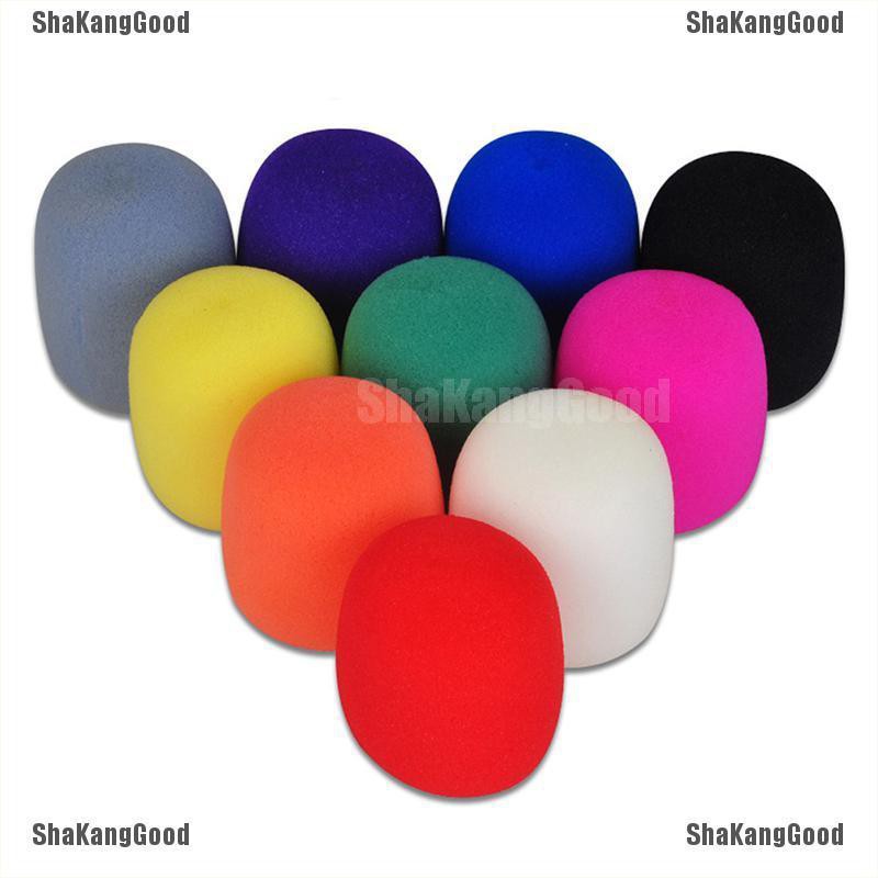 Fad ShaKang Busa Spons Cover Mic Genggam 10 Warna