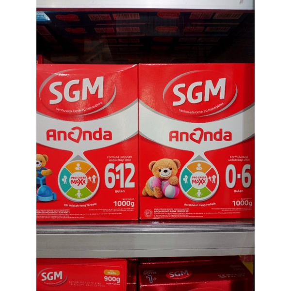 SGM 0-6/6-12 bulan