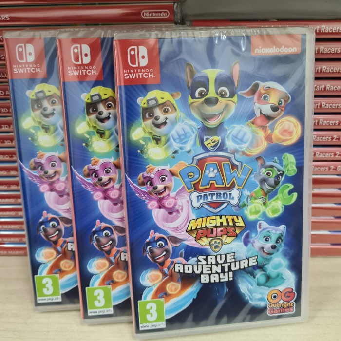 Nintendo Switch Paw Patrol The Mighty Pups