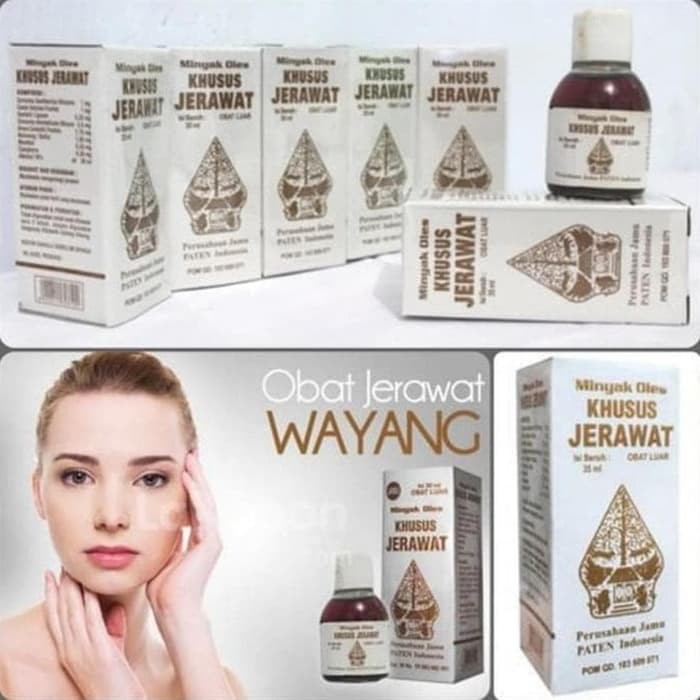 MINYAK OLES JERAWAT CAP WAYANG / SERUM JERAWAT WAYANG 35ML