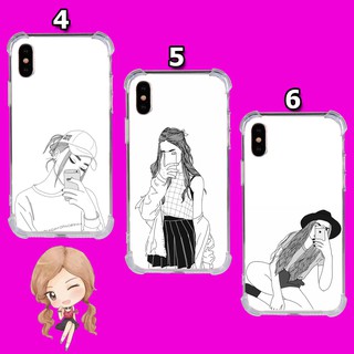 Custom Case Anti Crack Soft 2D Drawing Art Kode 28