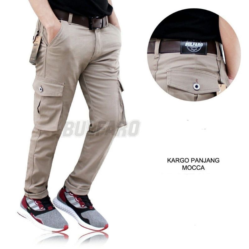 YANG LAGI HITS Celana tactical Cargo Panjang Pria