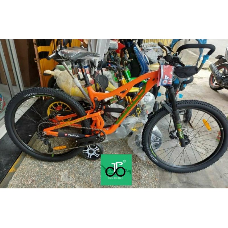 Sepeda MTB 27.5" Thrill Ricochet 4.0 T120 TERBARU 4