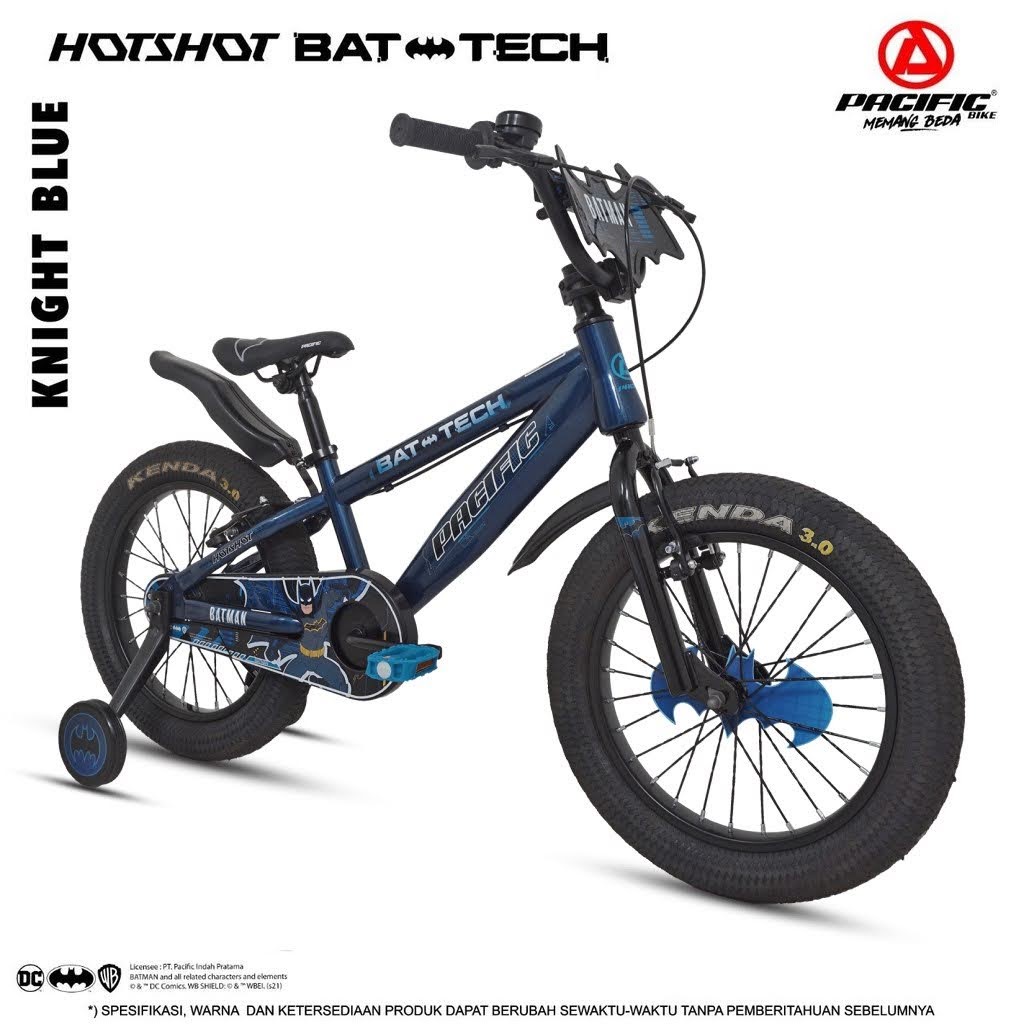 Sepeda Anak Pacific BMX HOTSHOT BAT TECH 18 Inch Garansi SNI-2
