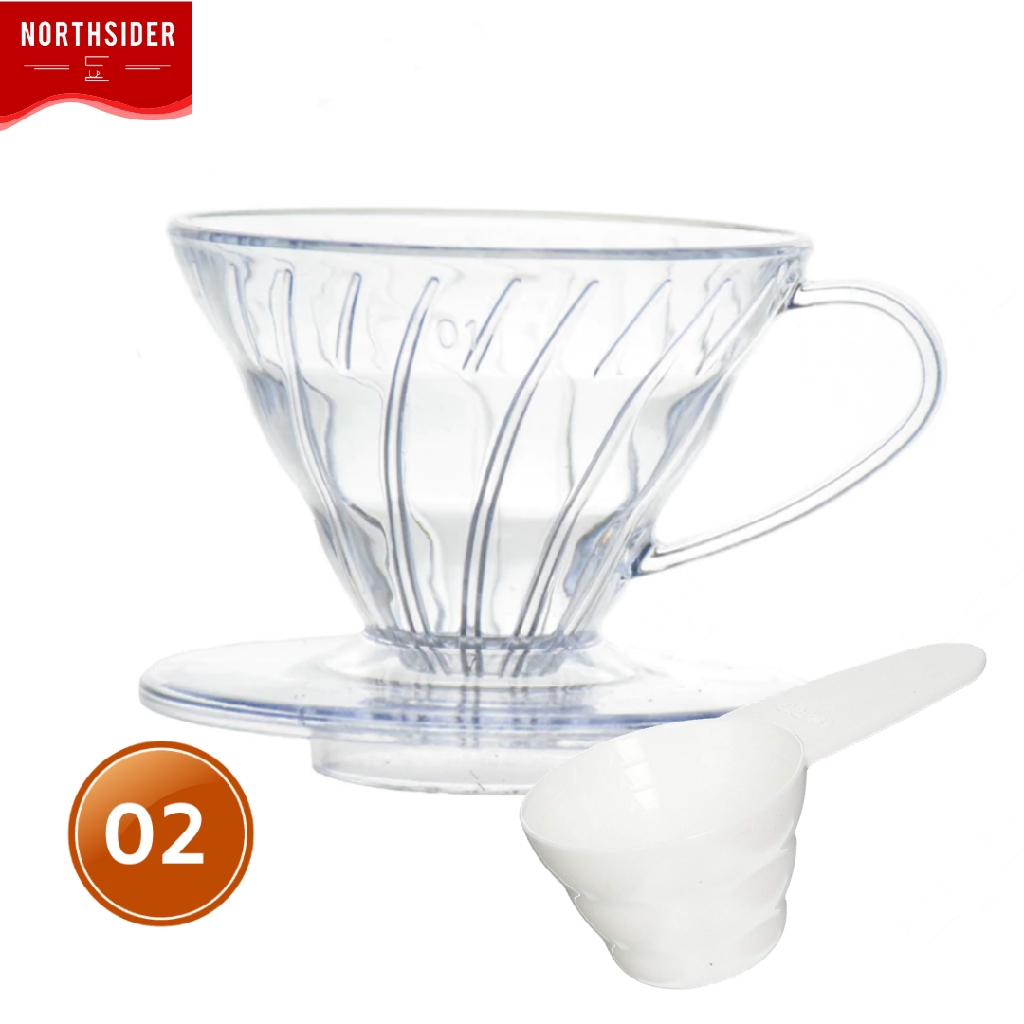 V60 DRIPPER 02 - TRANSPARENT